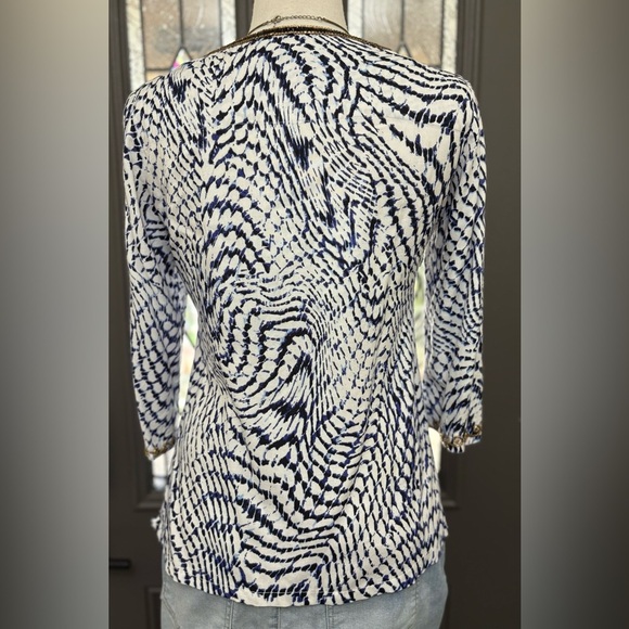 Soft Surroundings Women’s South Beach Beaded Tunic - Picture 3 of 13